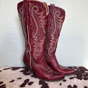 Red Cowgirl Boots